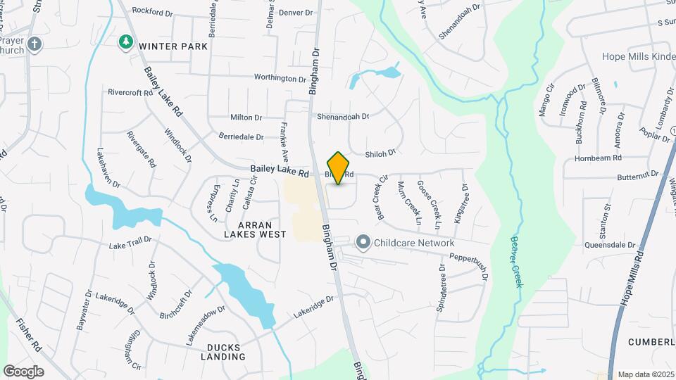 1821 Balmoral Dr Map and Location Details