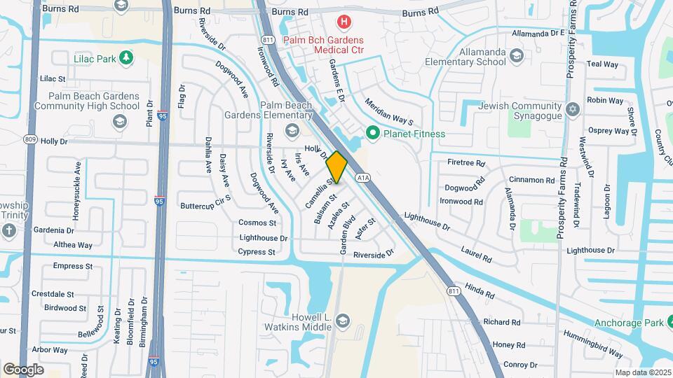 337 Balsam St Map and Location Details
