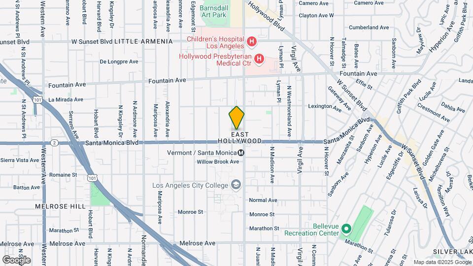 1120 N New Hampshire Ave Map and Location Details