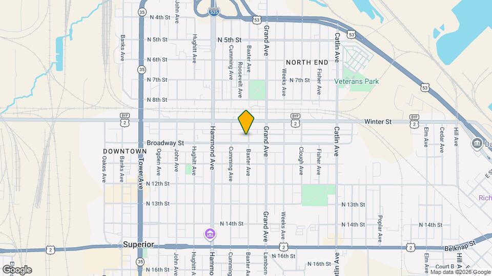 923 Baxter Ave Map and Location Details