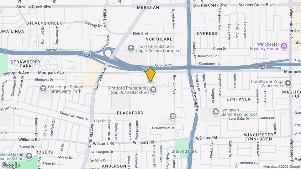 3845 Blackford Ave, Unit 102 Map and Location Details