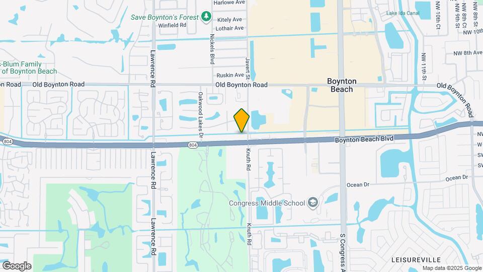 3521 Boynton Beach Blvd Map and Location Details