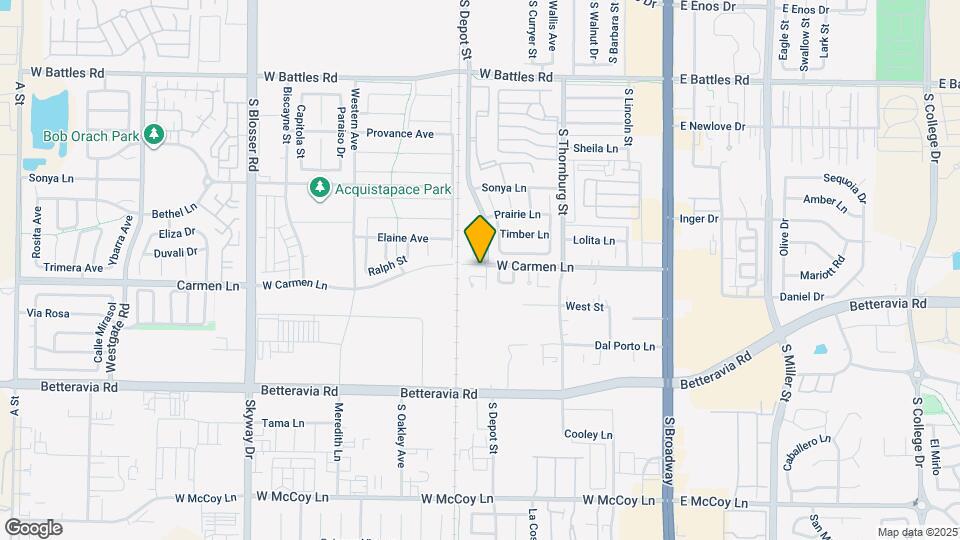 603 Vista Cir Map and Location Details