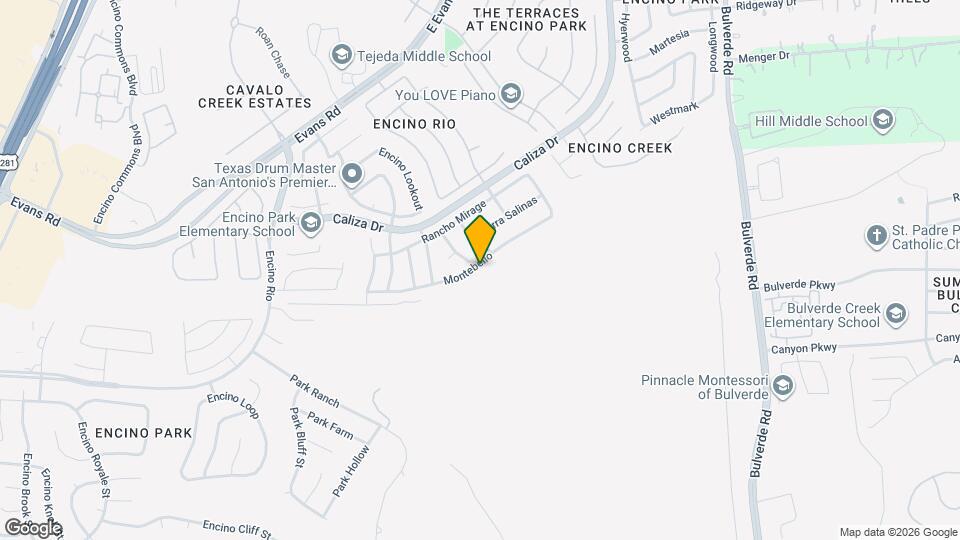 2638 Montebello Map and Location Details