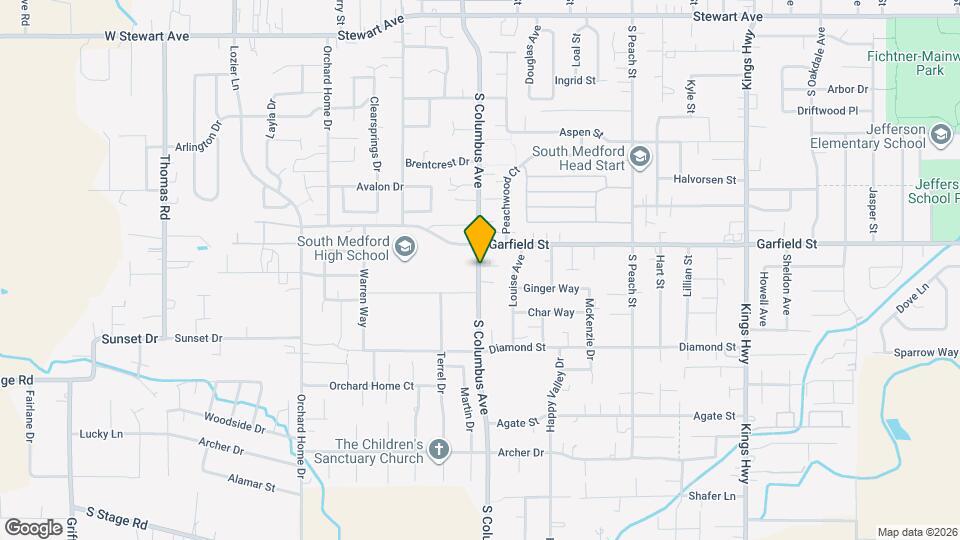 1679 S Columbus Ave Map and Location Details