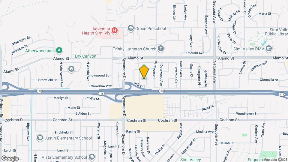 2643 Tumbleweed Cir Map and Location Details