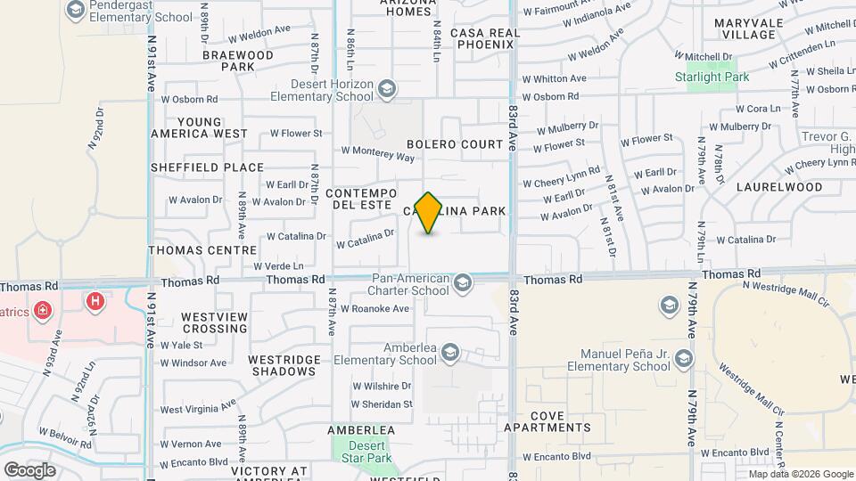 3002 N 85th Ln Map and Location Details