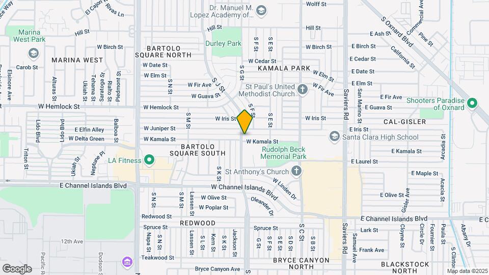 743 W Kamala St Map and Location Details