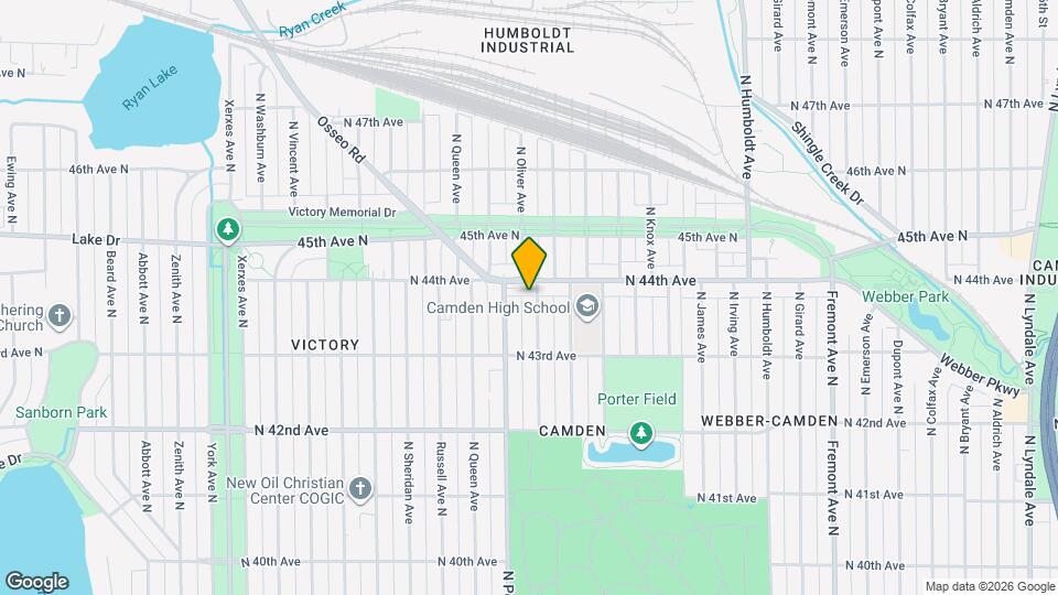 4355 N Oliver Ave Map and Location Details