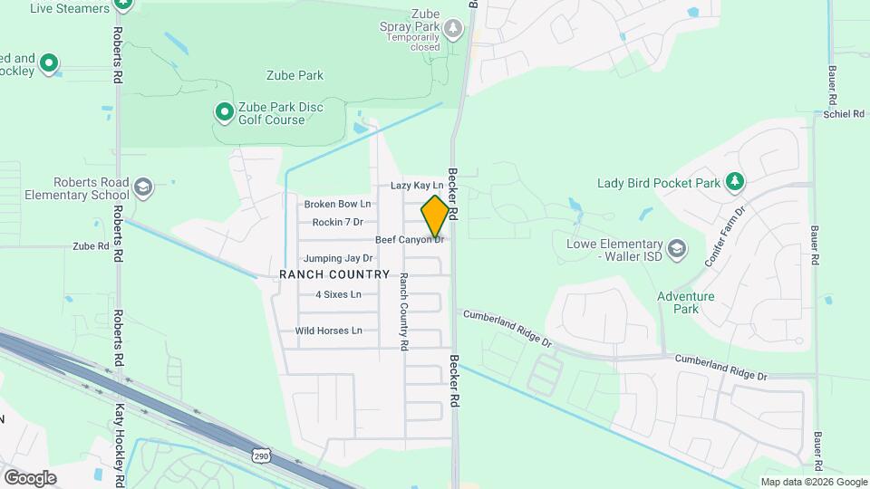 24015 Beef Canyon Dr Map and Location Details