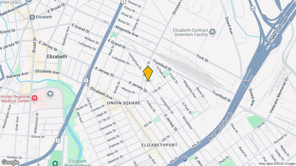 121 Miller St, Unit 2 Map and Location Details