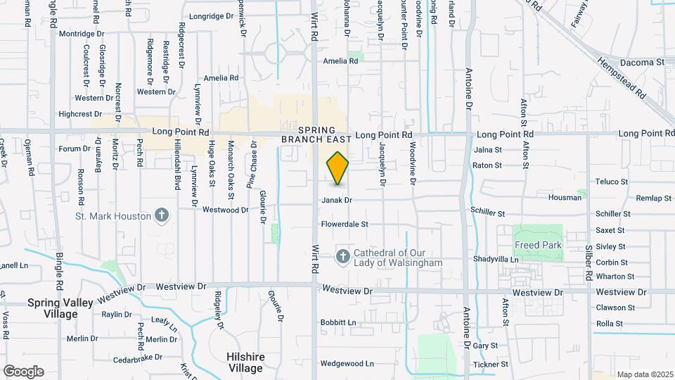 1606 Westside Gardens Ln Map and Location Details