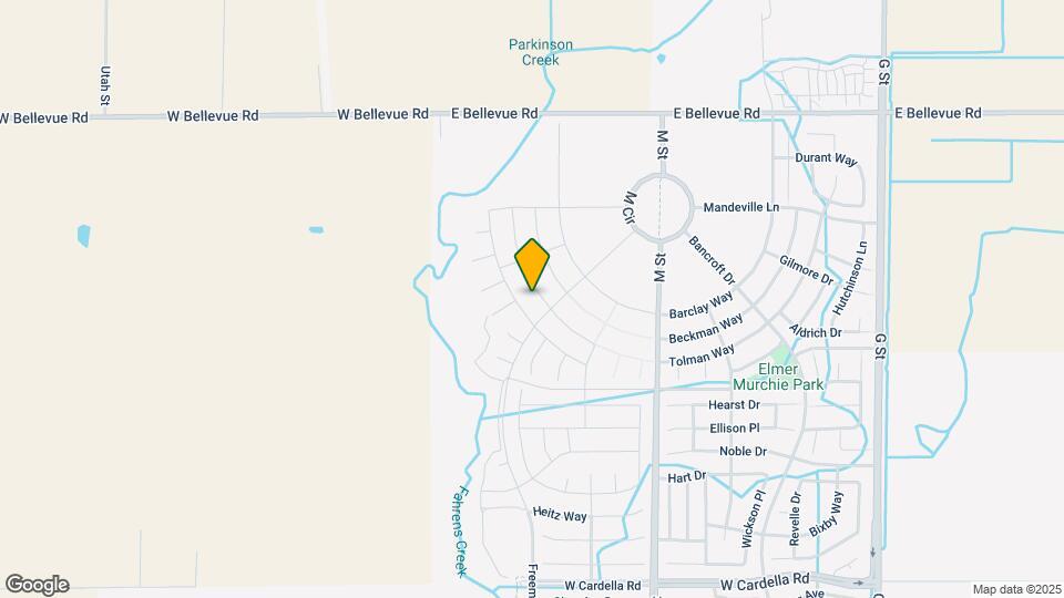 4628 Athena Dr Map and Location Details
