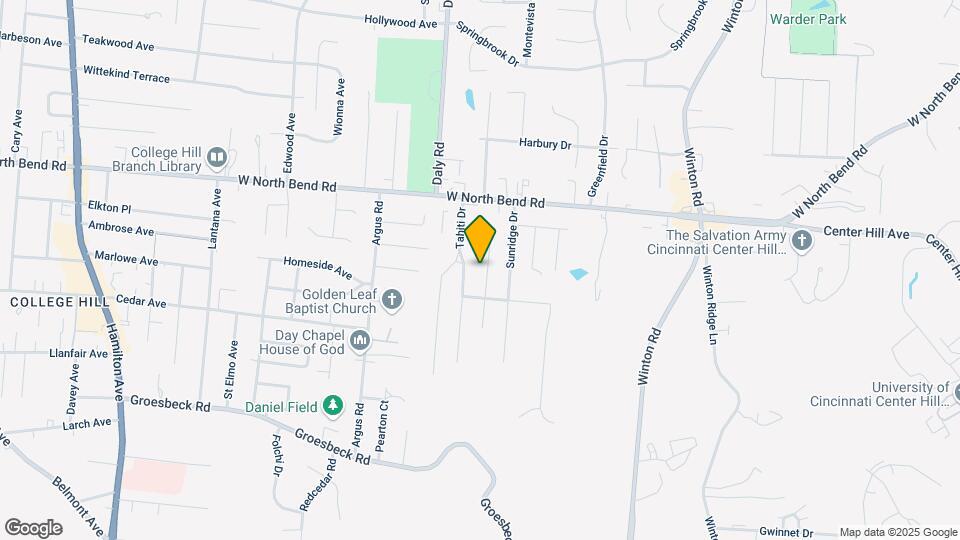 6021 Waldway Ln Map and Location Details