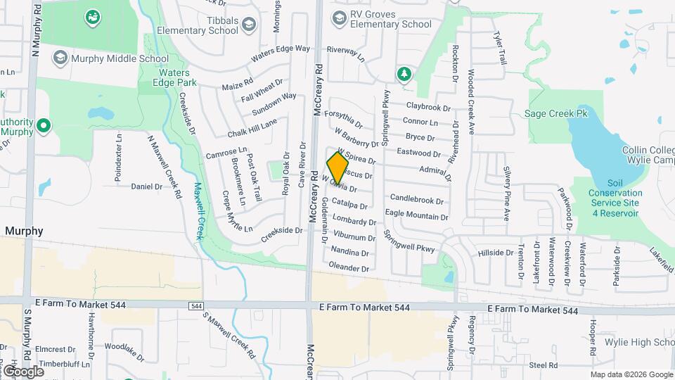 3603 W Olivia Dr Map and Location Details