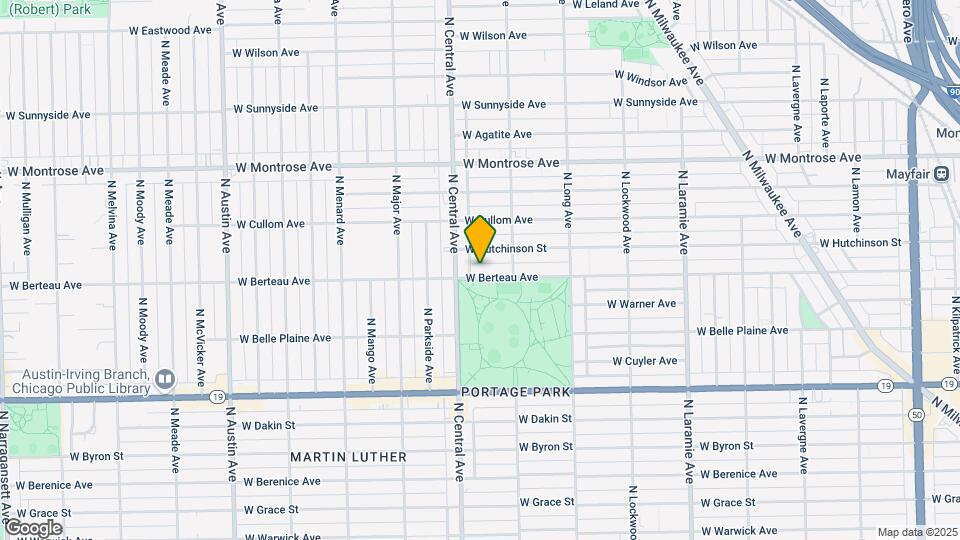 5522 Berteau Ave Map and Location Details
