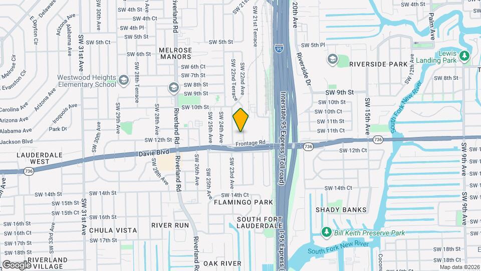 1117 SW 22nd Ave, Unit 1117 SW 22nd Avenue Mapa y Detalles de la Ubicación