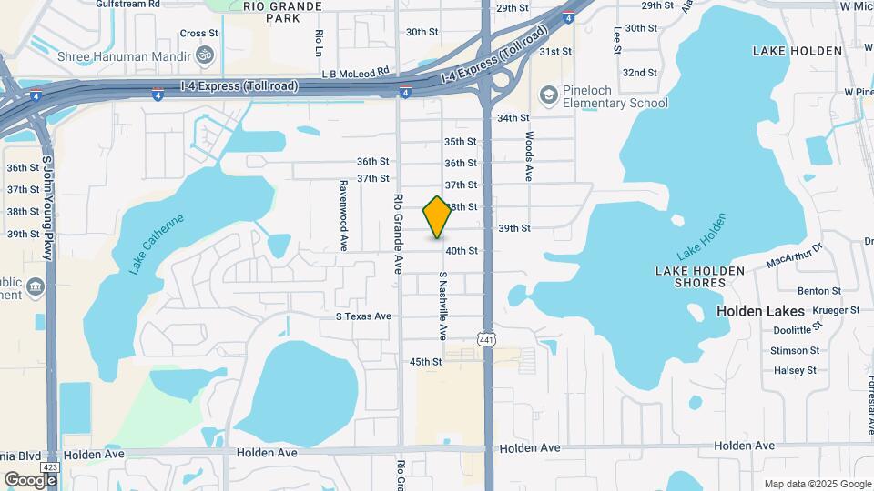 1405 40th St Map and Location Details