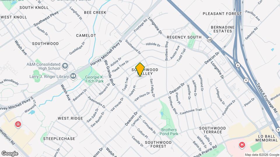 1213 Haley Pl Map and Location Details