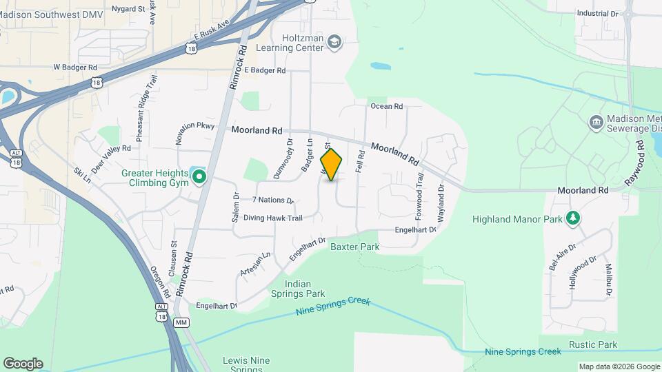 2820 Warner Ln Map and Location Details