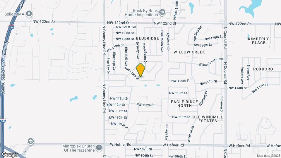 8701 NW 116th St Map and Location Details