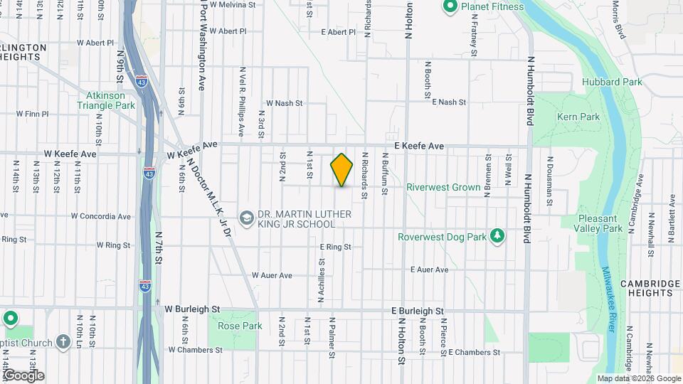3374 N Palmer St Map and Location Details