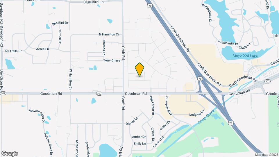 7130 Larkfield Rd Map and Location Details