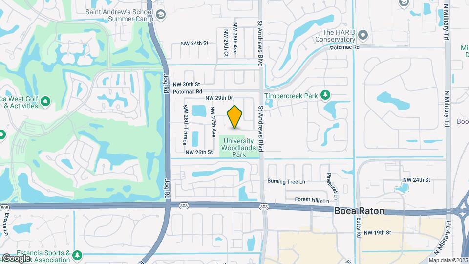 2598 NW 27th St Map and Location Details