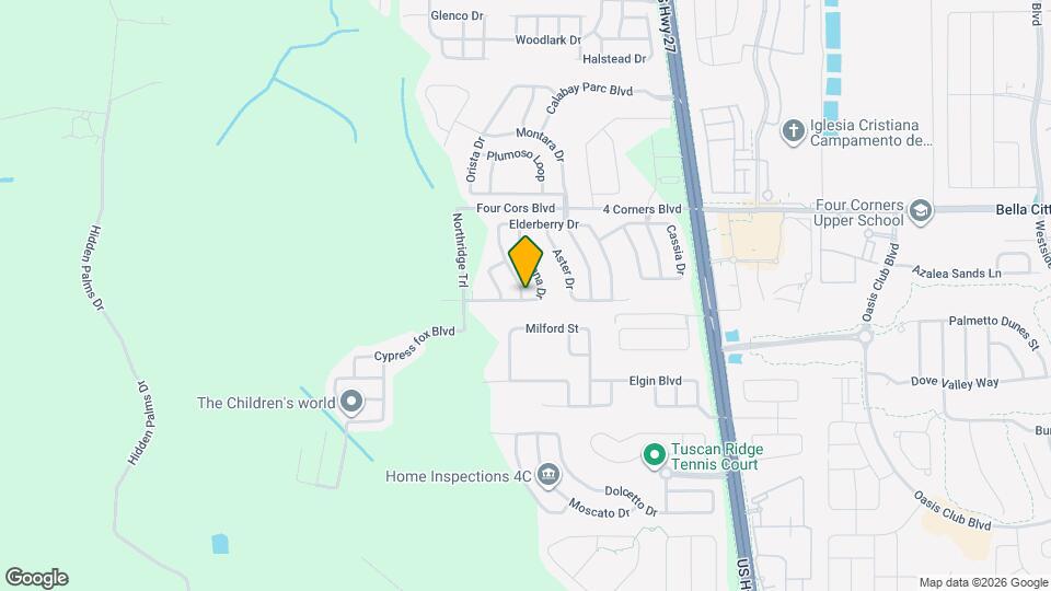 1153 Elderberry Dr Map and Location Details