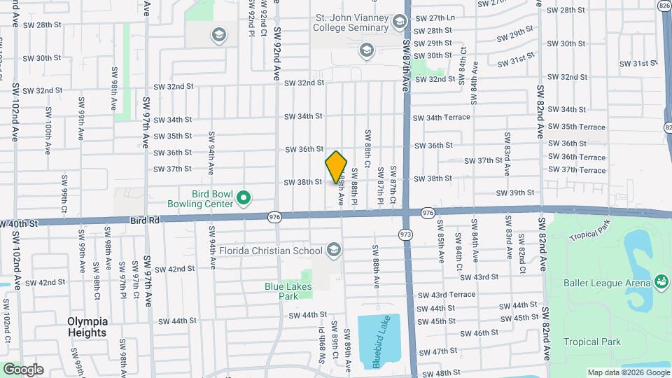 3810 SW 89th Ave Map and Location Details
