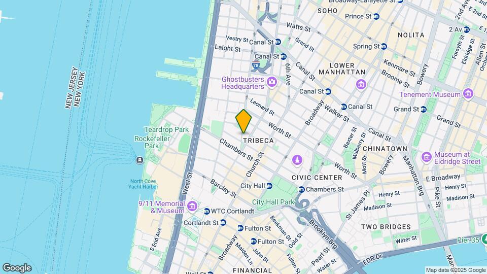 16 Hudson St Map and Location Details