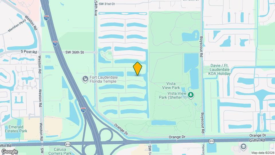 14883 SW 38th St Map and Location Details