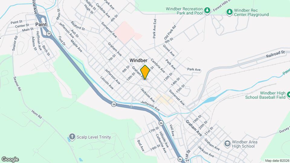 1110 Graham Ave Map and Location Details