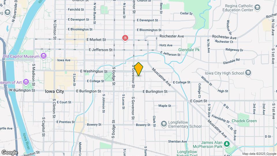 922 E College St Map and Location Details