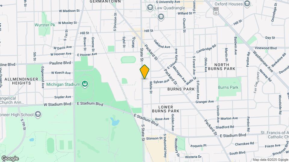 1219 S State St Map and Location Details