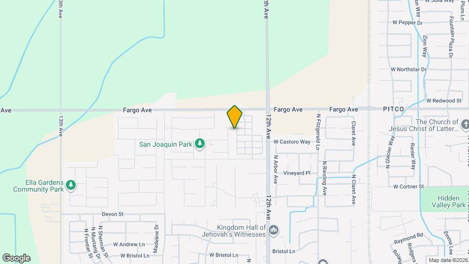2404 N Chardonnay Pl Map and Location Details