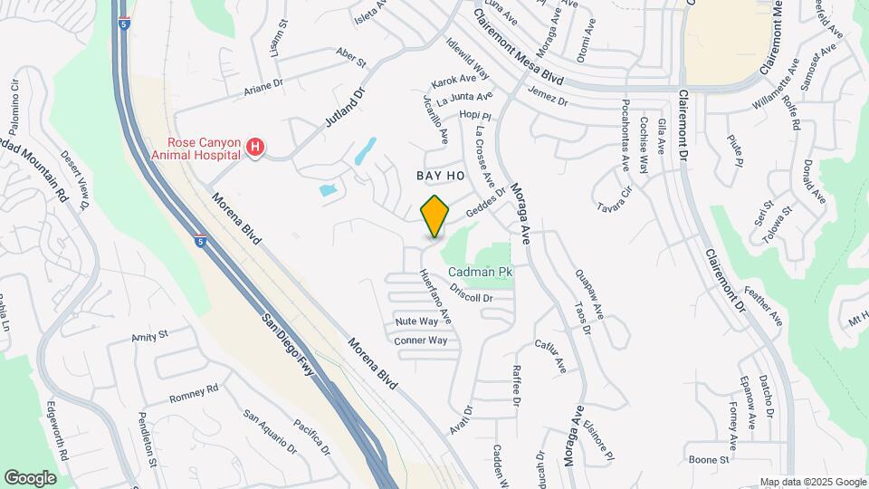 4060 Huerfano Ct Mapa y Detalles de la Ubicación