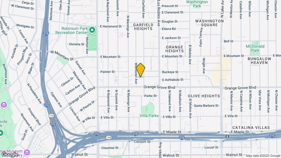 753 N Garfield Ave Map and Location Details
