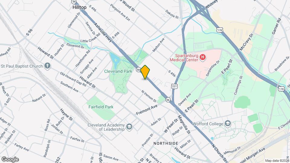 728 Asheville Hwy Map and Location Details