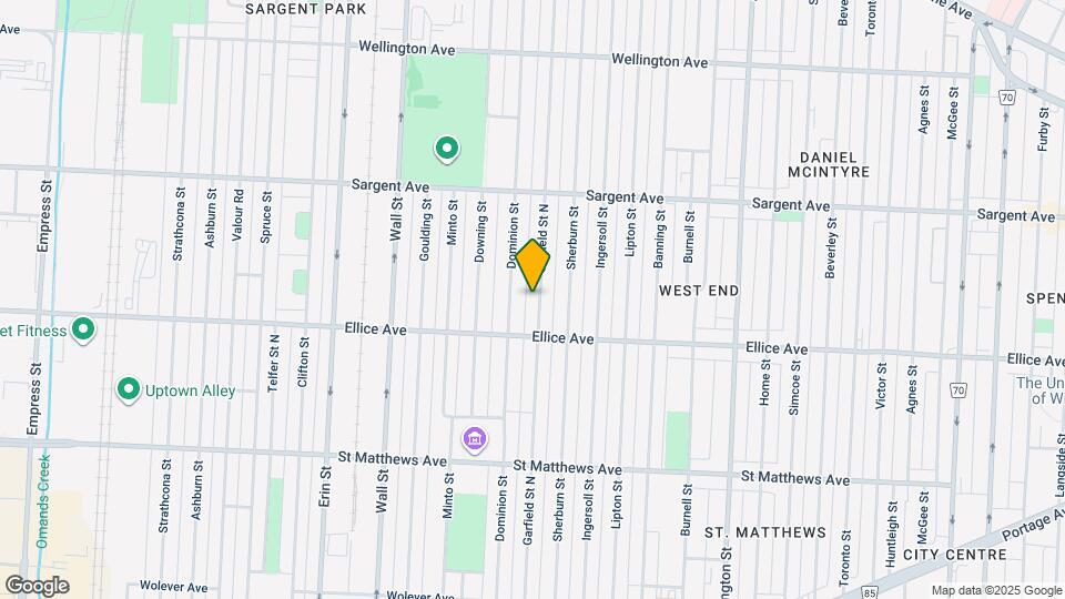 806 Garfield St N Map and Location Details