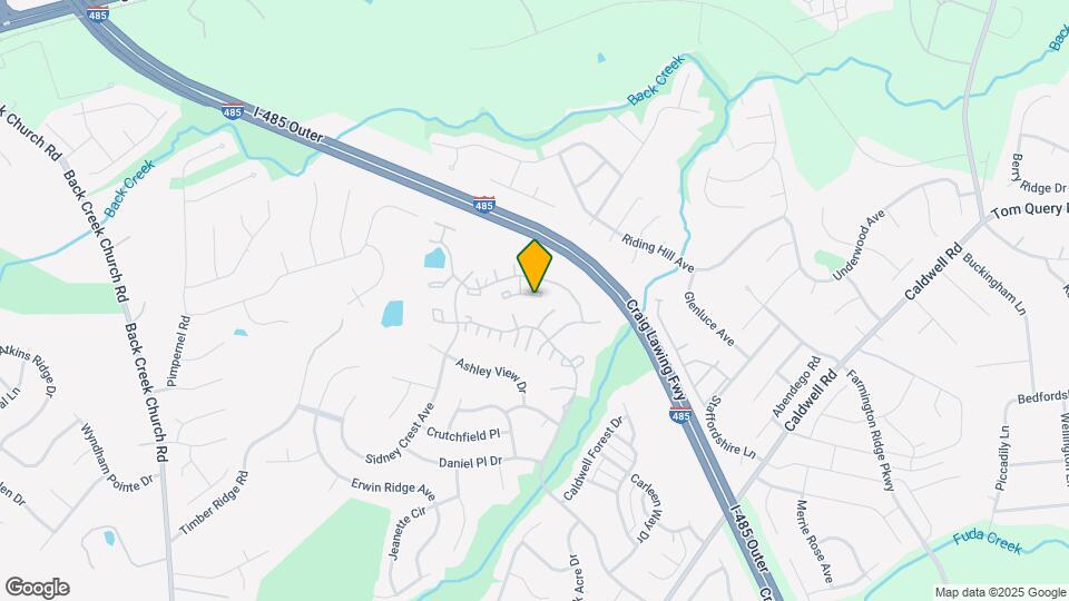 16927 Greenlawn Hills Ct Mapa y Detalles de la Ubicación