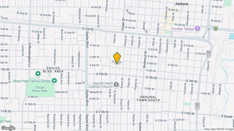 525 Jeanette St Map and Location Details