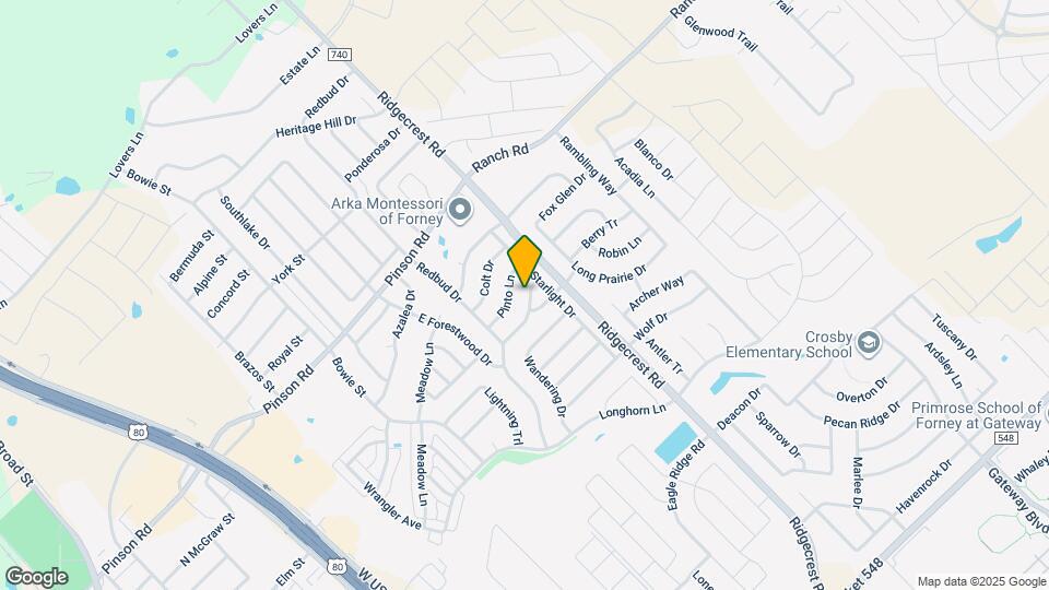522 Appaloosa Dr Map and Location Details