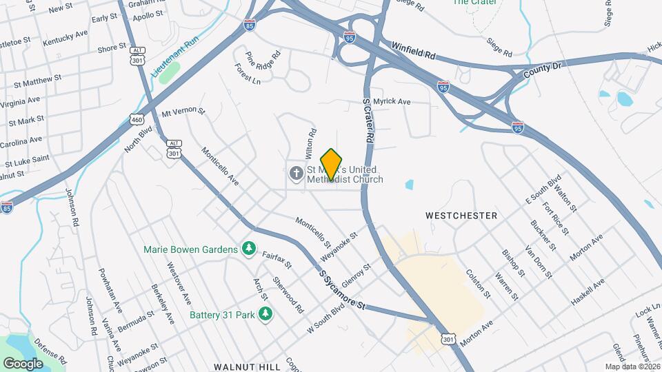 335 Claremont St Map and Location Details