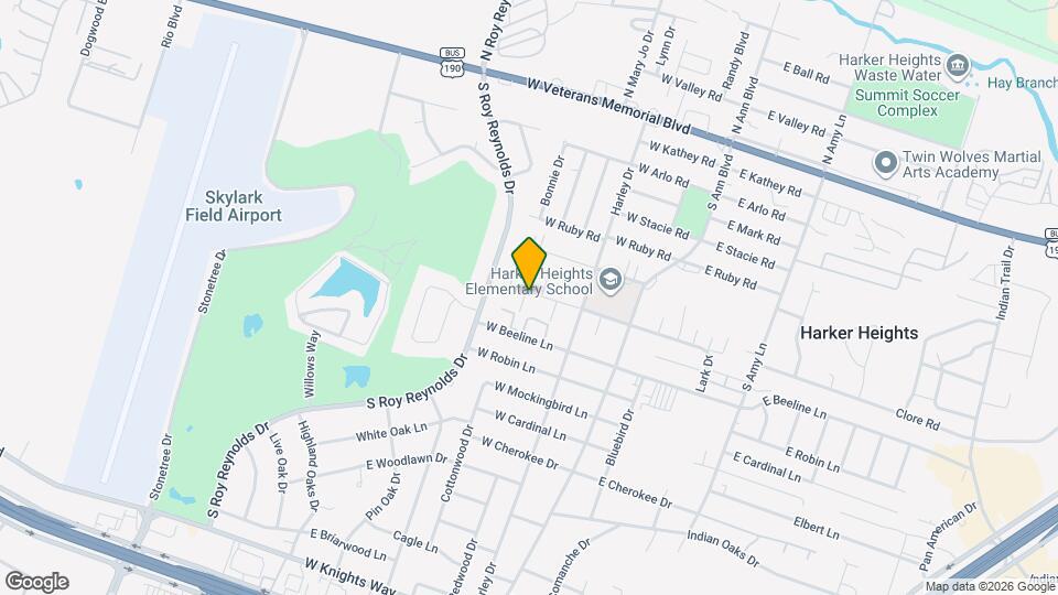 802 White Meadow Ln Map and Location Details