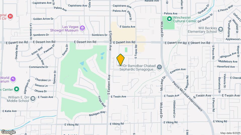 2485 Palmera Dr Map and Location Details