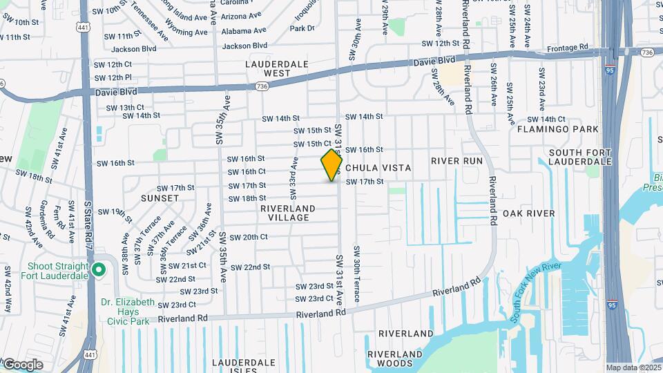 3110 SW 17th St Mapa y Detalles de la Ubicación