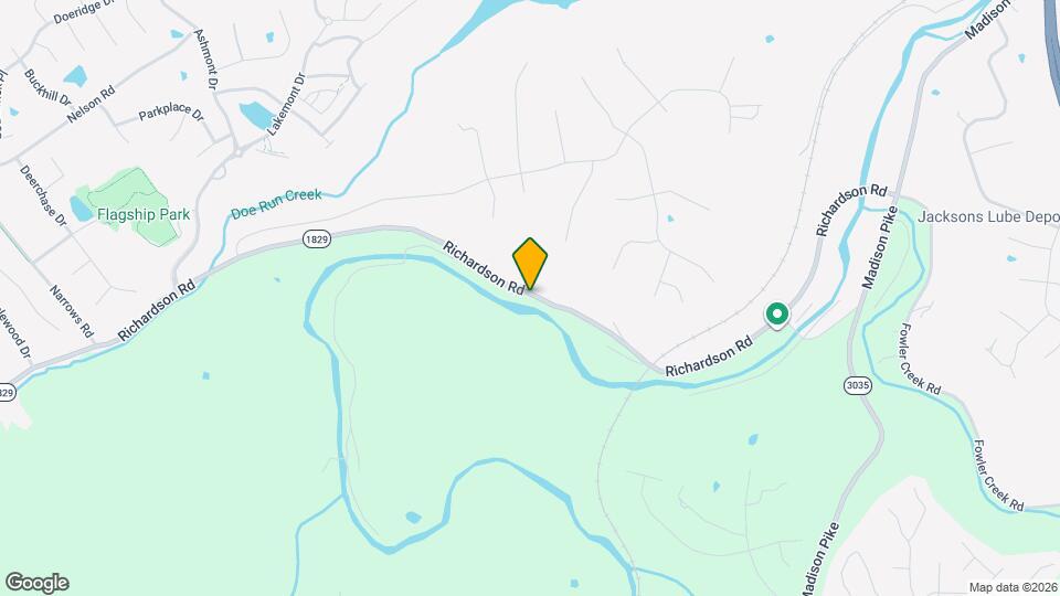 3566 Richardson Rd Map and Location Details