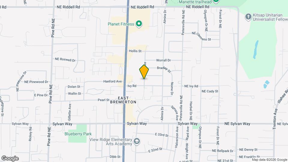 3807 Maple Ave Map and Location Details