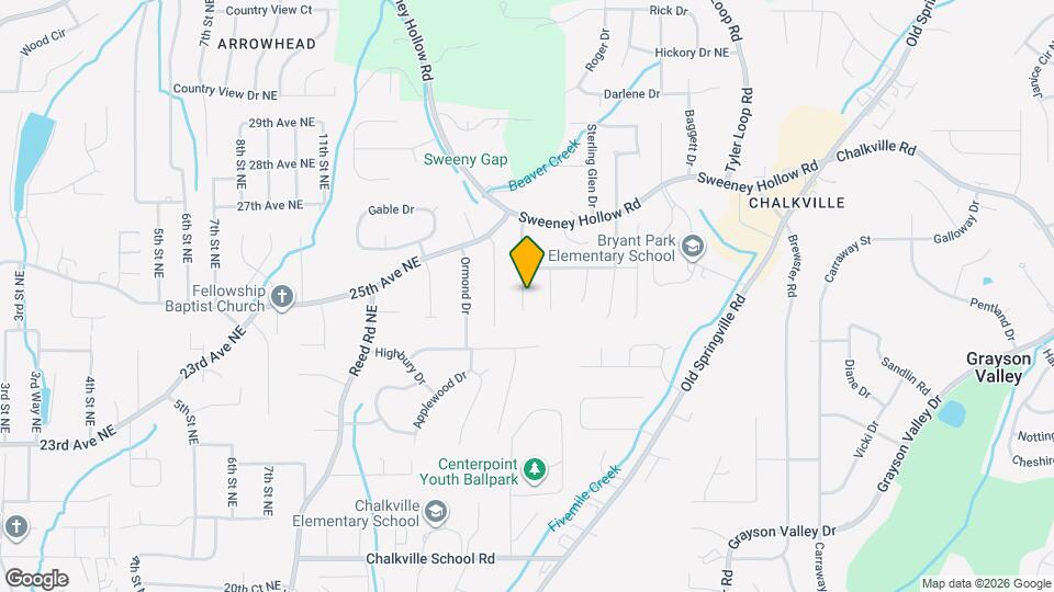 5547 Matt Aaron Ln Mapa y Detalles de la Ubicación